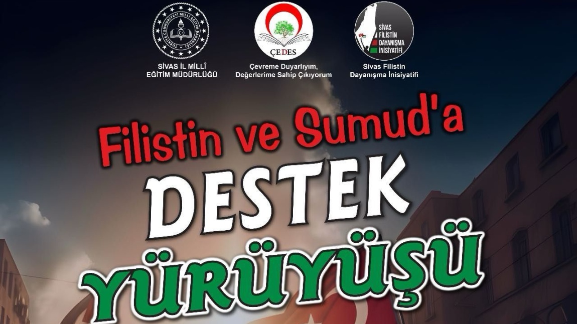 Filistin ve Sumud'a Destek Yürüyüşü